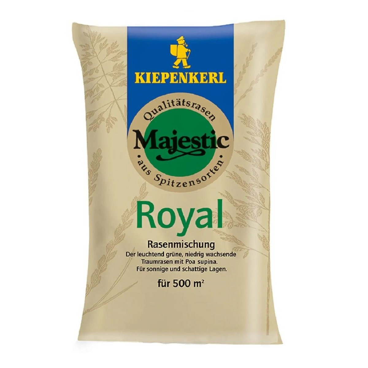 Luxusní trávník Majestic Royal - Kiepenkerl - travní směs - 10 kg