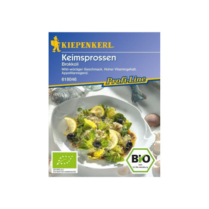 BIO Semena na klíčky - brokolice - Kiepenkerl - bio semena - 20 g