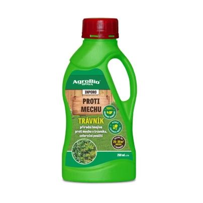 Inporo proti mechu v trávníku - AgroBio - 250 ml