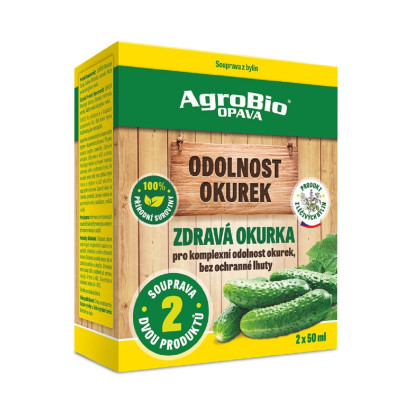 AgroBio - Zdravá okurka - koncentrát - 2 x 50 ml