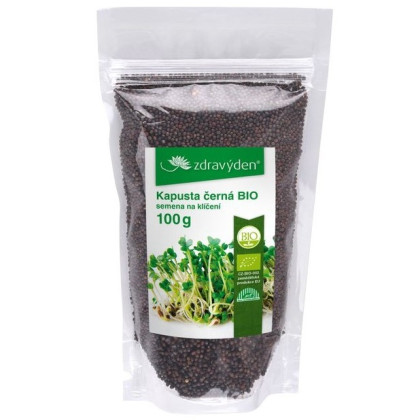 BIO semena na klíčky - Kapusta černá - Brassica Oleracea - 100 g