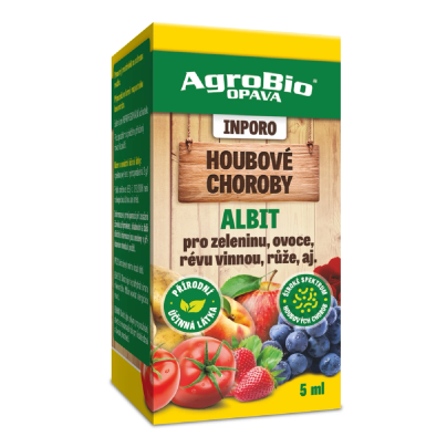 INPORO Albit houbové choroby - AgroBio - ochrana rostlin - 5 ml