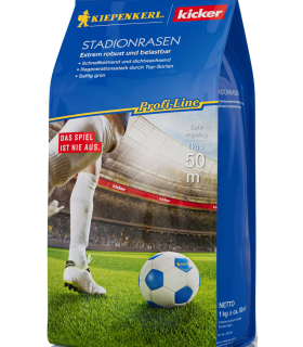 Trávník Stadionrasen na hřiště - Kiepenkerl - travní směs - 1 kg