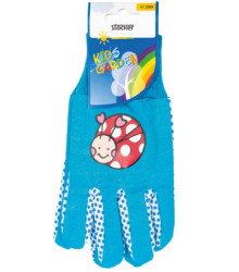 Dětské pracovní rukavice Stocker - modré - 1 pár