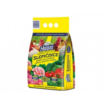 Hoštické slepičince - granulované - 2,5 kg